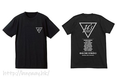 LoveLive! 明星學生妹 (中碼)「μ's」吸汗快乾 黑色 T-Shirt Mu's Dry T-Shirt /BLACK-M【Love Live! School Idol Project】