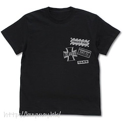 少女與戰車 : 日版 (加大)「黑森峰女子學園」黑色 T-Shirt