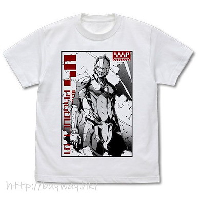 超人系列 (大碼)「ULTRAMAN」原作版 白色 T-Shirt Original Manga Ver. Ultraman Series T-Shirt /WHITE-L【Ultraman Series】