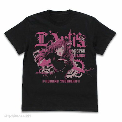 偶像大師 閃耀色彩 (細碼)「月岡恋鐘」283 Pro L'antica 黑色 T-Shirt 283 Pro L'antica T-Shirt Kogane Tsukioka Ver./BLACK-S【The Idolm@ster Shiny Colors】