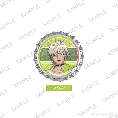 A3! 「シトロン」動畫 Ver. 瓶冠 亞克力徽章 TV Animation Crown Clip Badge Citron【A3!】