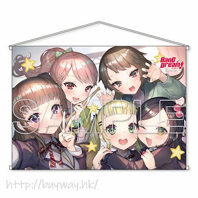 BanG Dream! 「Poppin'Party」5周年記念 B2 絨面掛布 5th Anniversary Poppin'Party W Suede B2 Tapestry【Bang Dream!】