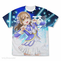 LoveLive! Sunshine!! (大碼)「國木田花丸」Over the Rainbow Ver. 全彩 白色 T-Shirt Hanamaru Kunikida Full Graphic T-Shirt Over the Rainbow Ver./WHITE-L【Love Live! Sunshine!!】