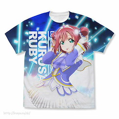 LoveLive! Sunshine!! (加大)「黑澤露比」Over the Rainbow Ver. 全彩 白色 T-Shirt Ruby Kurosawa Full Graphic T-Shirt Over the Rainbow Ver./WHITE-XL【Love Live! Sunshine!!】