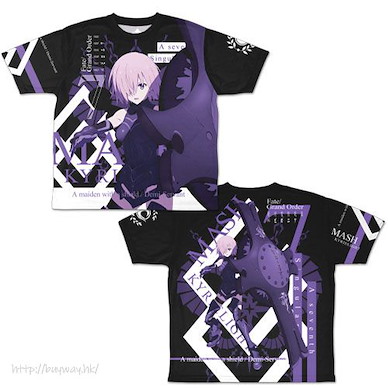 Fate系列 (加大)「Shielder」雙面 全彩 T-Shirt Mash Kyrielight Double-sided Full Graphic T-Shirt /XL【Fate Series】