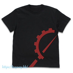 遊戲王 系列 : 日版 (150cm)「上城龍久」黑色 T-Shirt