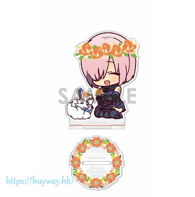 Fate系列 「Shielder + 芙」floral decorations 亞克力企牌 Acrylic Stand -Floral Decorations- B Mash Kyrielight【Fate Series】