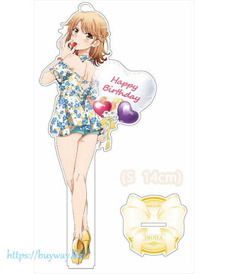 果然我的青春戀愛喜劇搞錯了。 「一色彩羽」(S Size) 花柄 亞克力企牌 Acrylic Figure S Iroha Isshiki Flower Pattern【My youth romantic comedy is wrong as I expected.】