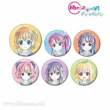 Re:Stage！ Ani-Art 收藏徽章 (6 個入) Ani-Art Can Badge (6 Pieces)【Re:Stage！】