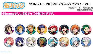 星光少男 KING OF PRISM 「Prism Rush! LIVE」收藏徽章 01 (16 個入) Can Badge 01 (16 Pieces)【KING OF PRISM by PrettyRhythm】