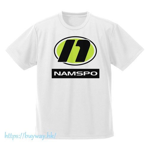 偶像大師 百萬人演唱會！ : 日版 (大碼)「NAMSPO」吸汗快乾 白色 T-Shirt