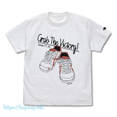 排球少年!! (大碼)「日向翔陽」球鞋 白色 T-Shirt Shoyo Hinata Shoes T-Shirt /WHITE-L【Haikyu!!】