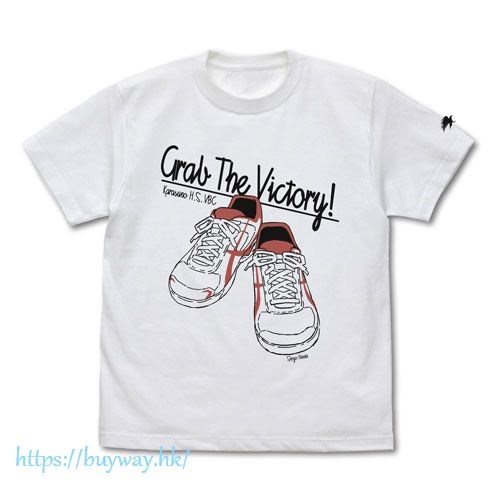 排球少年!! : 日版 (細碼)「日向翔陽」球鞋 白色 T-Shirt