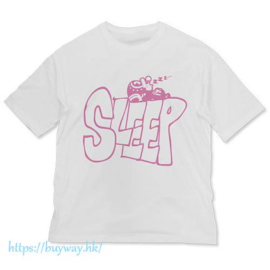 海賊王 (大碼)「喬巴」SLEEP 半袖 白色 T-Shirt Dreaming Chopper Big Silhouette T-Shirt /WHITE-L【One Piece】