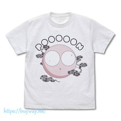 犬夜叉 (加大)「七寶」の變化 白色 T-Shirt Shippou's Transformation T-Shirt /WHITE-XL【Inuyasha】