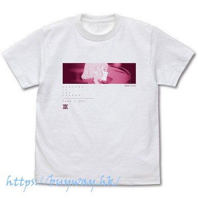 DARLING in the FRANXX (細碼)「02」ED Ver. 白色 T-Shirt Zero Two T-Shirt ED Ver./WHITE-S【DARLING in the FRANXX】