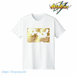 閃電十一人 : 日版 (中碼)「烈焰檸檬汁」男裝 白色 T-Shirt