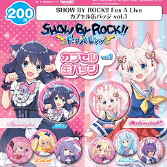 Show by Rock!! : 日版 收藏徽章扭蛋 Vol.1 (50 個入)