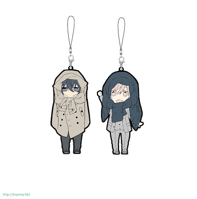 10 Count 「黑瀨陸 + 城谷忠臣」橡膠掛飾 (2 個入) Toys Works Collection Niitengo Sisters Rubber Strap (2 Pieces)【10 Count】