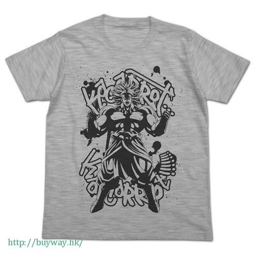 龍珠 : 日版 (細碼)「布洛尼」灰色 T-Shirt