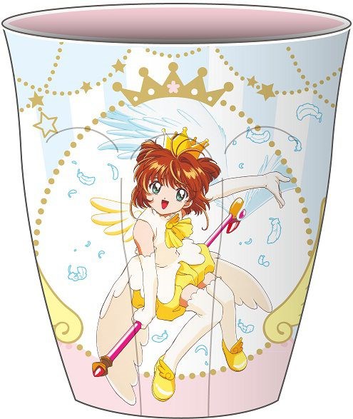 百變小櫻 Magic 咭 : 日版 「小櫻黃色衣服」彩繪杯