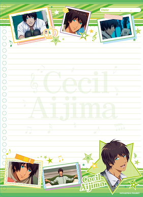 歌之王子殿下 (5 包入)「愛島塞西爾」B5 彩色紙 (5 Pieces) B5 Sheet Aijima Cecil【Uta no Prince-sama】Maji Love Revolution