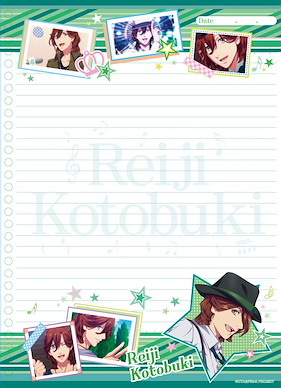 歌之王子殿下 (5 包入)「壽嶺二」B5 彩色紙 (5 Pieces) B5 Sheet Kotobuki Reiji【Uta no Prince-sama】Maji Love Revolution
