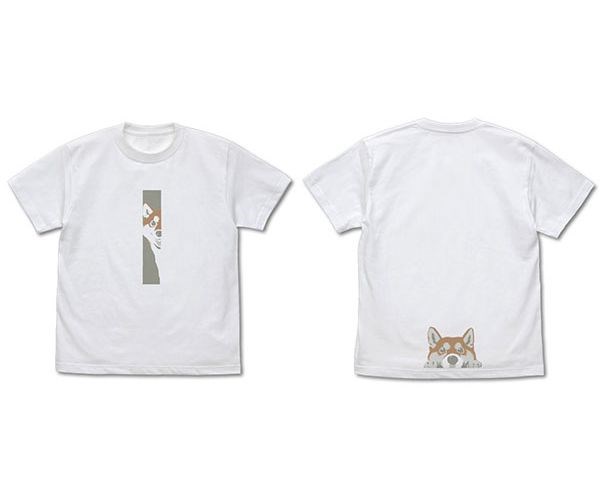 世界末日與柴犬同行 : 日版 (加大)「小春」石原雄先生設計 白色 T-Shirt