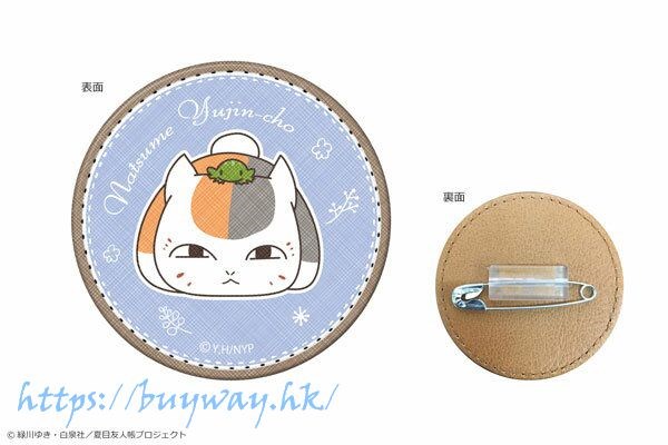 夏目友人帳 : 日版 「貓咪老師」03 皮革徽章