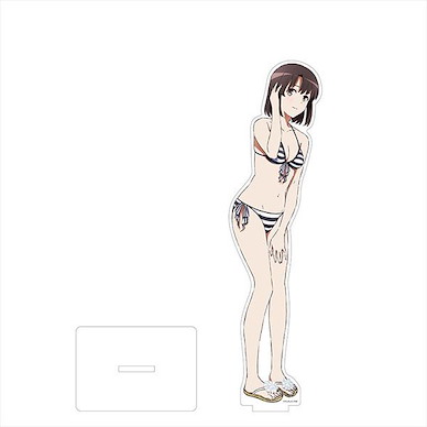 不起眼女主角培育法 「加藤惠」水著 BIG 亞克力企牌 New Illustration BIG Acrylic Stand (Megumi/ Swimsuit)【Saekano: How to Raise a Boring Girlfriend】