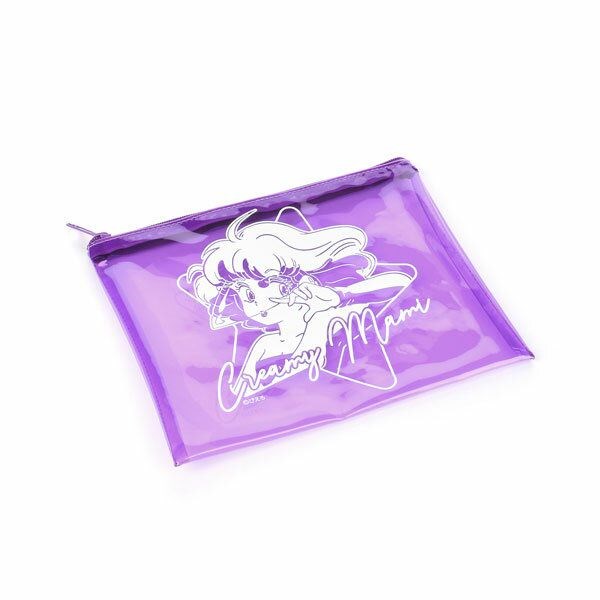 魔法小天使 : 日版 「小忌廉」紫色 透明 平面袋