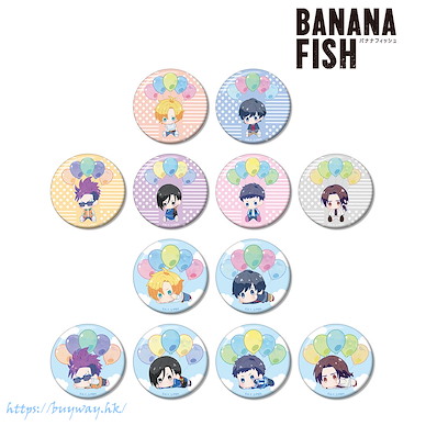 Banana Fish 拿起氣球 收藏徽章 (12 個入) Popoon Can Badge (12 Pieces)【Banana Fish】