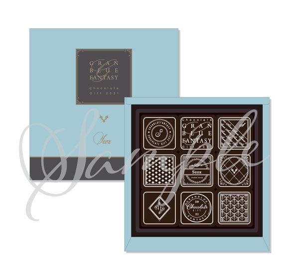 碧藍幻想 : 日版 「Seox」Chocolate Gift 2021 朱古力