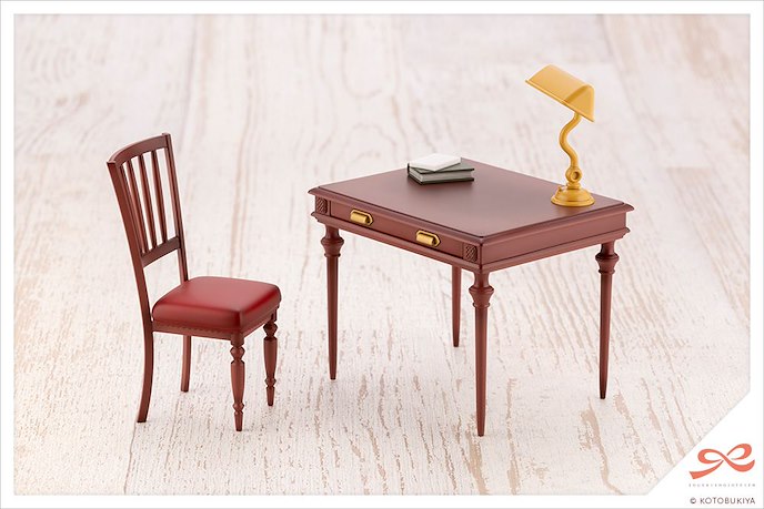 創彩少女庭園 : 日版 1/10「復古桌椅」組裝模型