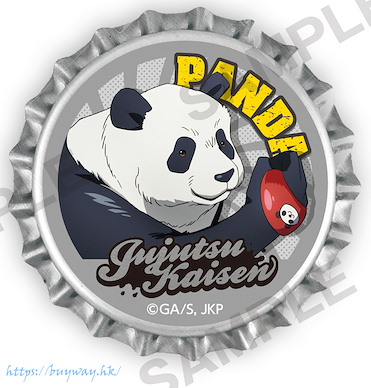 咒術迴戰 「胖達」瓶冠徽章 Crown Clip Badge Panda【Jujutsu Kaisen】