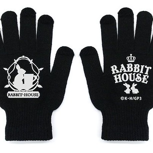 請問您今天要來點兔子嗎？ 「Rabbit House」智能手機手套 Rabbit House Smartphone Compatible Gloves【Is the Order a Rabbit?】