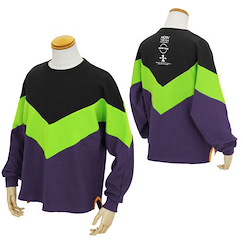 新世紀福音戰士 (大碼)「EVA 初號機」長袖運動衫 EVANGELION EVA Unit-01 Design Sweatshirt/L【Neon Genesis Evangelion】