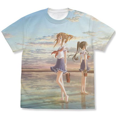 高校艦隊 (加大) 劇場版 全彩 T-Shirt Full Graphic T-Shirt /XL【High School Fleet】