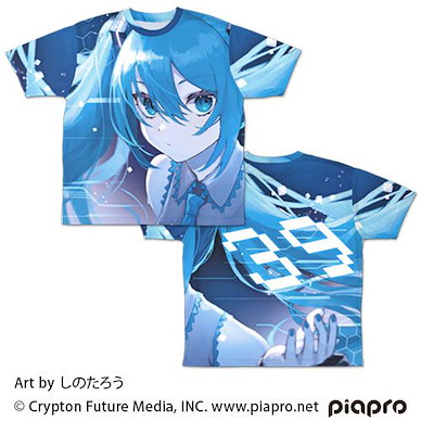 VOCALOID系列 (細碼)「初音未來」雙面 全彩 しのたろうVer. T-Shirt Hatsune Miku Double-sided Full Graphic T-Shirt Shinotarou Ver. /S【VOCALOID Series】