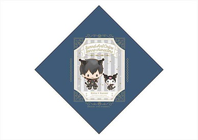 刀劍神域系列 「桐谷和人 + Kuromi」Sanrio 系列 手機 / 眼鏡清潔布 Sanrio Characters Microfiber Cloth Kirito x Kuromi vol.2【Sword Art Online Series】