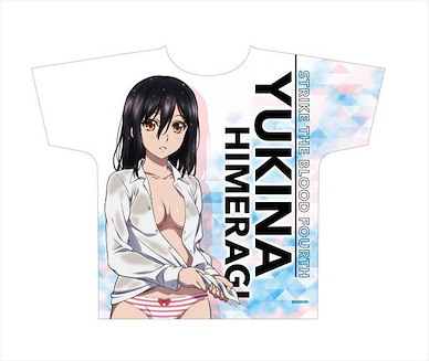 噬血狂襲 (均碼)「姬柊雪菜」白裇衫 全彩 T-Shirt Full Graphic Shirt Yukina Himeragi Dress Shirt ver.【Strike the Blood】