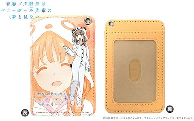 青春豬頭少年系列 「梓川楓」皮革 證件套 Synthetic Leather Pass Case Kaede Azusagawa【Rascal Does Not Dream of Bunny Girl Senpai】
