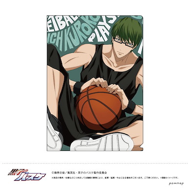 黑子的籃球 「綠間真太郎」黑色球衣 A4 文件套 Clear File D Midorima Shintaro【Kuroko's Basketball】