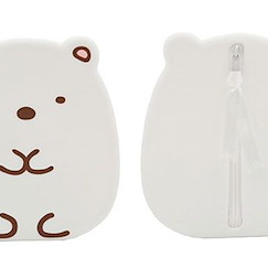 角落生物 : 日版 「北極熊 / 白熊」矽膠小物袋