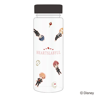迪士尼扭曲樂園 「ハーツラビュル寮」透明水樽 Clear Bottle Heartslabyul【Disney Twisted Wonderland】