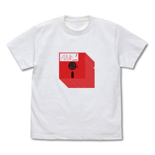 AliceSoft (アリスソフト) : 日版 (中碼) 紅色磁片 白色 T-Shirt