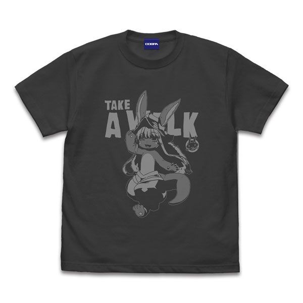 來自深淵 : 日版 (中碼)「娜娜奇」TAKE A WALK 烈日的黃金鄉 墨黑色 T-Shirt