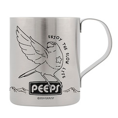 佐佐木與文鳥小嗶 「小嗶」雙層不銹鋼杯 Pichan 2-Layer Stainless Steel Mug【Sasaki and Peeps】