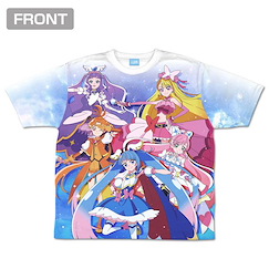 光之美少女系列 (中碼)「開闊天空！光之美少女」雙面 全彩 T-Shirt Soaring Sky! Pretty Cure Double-sided Full Graphic T-Shirt /M【Pretty Cure Series】