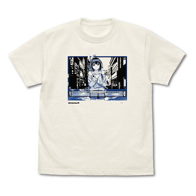16bit的感動 (細碼)「秋里樂葉」ANOTHER LAYER 香草白 T-Shirt ANOTHER LAYER Konoha Akisato The Screen Style Back in The Days T-Shirt /VANILLA WHITE-S【16bit Sensation】